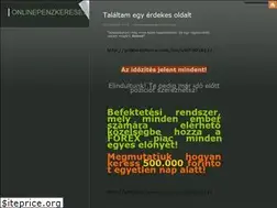 Sites similar to onlinepenzkereset.blog.hu