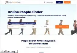 Sites similar to onlinepeoplefinder.com