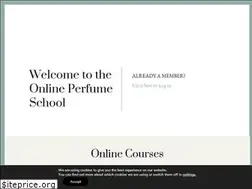 Sites similar to onlineperfumeschool.com