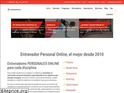 Sites similar to onlinepersonaltrainer.es