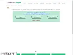 Sites similar to onlinepgnepal.com