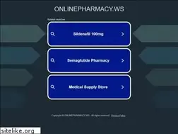 Sites similar to onlinepharmacy.ws