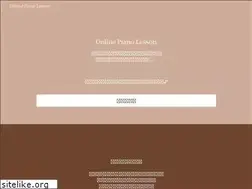 Sites similar to onlinepianolesson.info