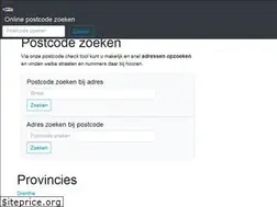 Sites similar to onlinepostcodezoeken.nl