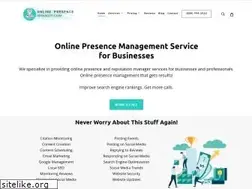 Sites similar to onlinepresencemanager.com