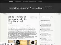 Sites similar to onlinepressemeldung.wordpress.com