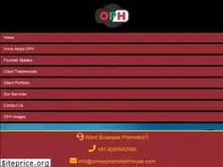 Sites similar to onlinepromotionhouse.com