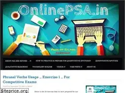 Sites similar to onlinepsa.in