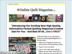 Sites similar to onlinequiltmagazine.com