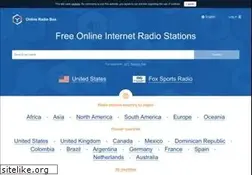 Sites similar to onlineradiobox.com