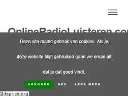 Sites similar to onlineradioluisteren.com