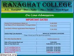 Sites similar to onlineranaghatcollege.org