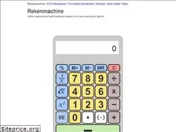 Sites similar to onlinerekenmachine.com