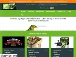 Sites similar to onlinereptileshop.co.uk