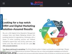 Sites similar to onlinereputationindia.com