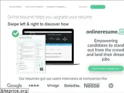 Sites similar to onlineresume.us