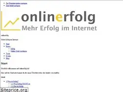 Sites similar to onlinerfolg.de
