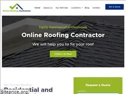 Sites similar to onlineroofingcontractors.com