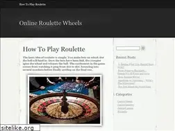 Sites similar to onlineroulettewheels.net