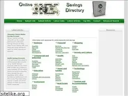Sites similar to onlinesavingsdirectory.com