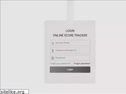 Sites similar to onlinescoretracker.com