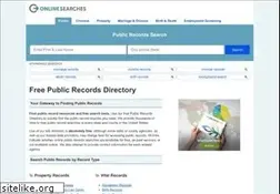 Sites similar to onlinesearches.com