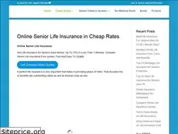 Sites similar to onlineseniorlifeinsurance.com