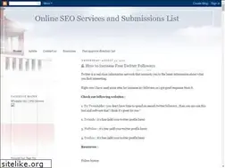 Sites similar to onlineseoservice19.blogspot.com
