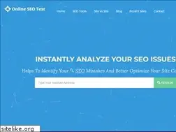 Sites similar to onlineseotest.com