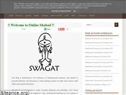 Sites similar to onlineshabad.blogspot.com