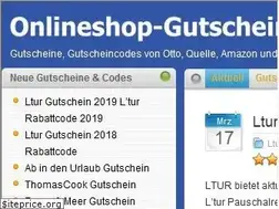 Sites similar to onlineshop-gutschein.de
