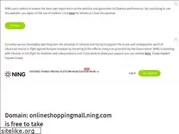 Sites similar to onlineshoppingmall.ning.com