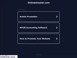 Sites similar to onlineshouter.com