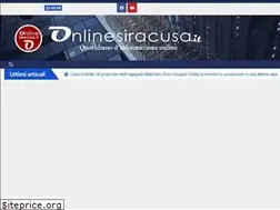 Sites similar to onlinesiracusa.it