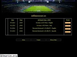 Sites similar to onlinesoccer.co