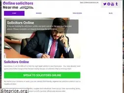Sites similar to onlinesolicitorsnearme.co.uk