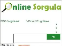 Sites similar to onlinesorgula.gen.tr