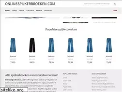 Sites similar to onlinespijkerbroeken.com