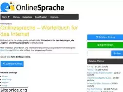 Sites similar to onlinesprache.de