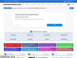Sites similar to onlinestudy92.com