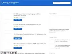 Sites similar to onlinestudylibrary.com