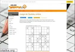 Sites similar to onlinesudoku.es