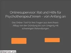 Sites similar to onlinesupervisor.de