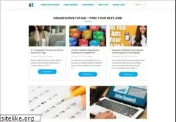 Sites similar to onlinesurveyspaid.com