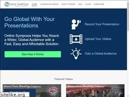 Sites similar to onlinesymposia.com