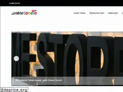 Sites similar to onlinetabela.com