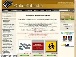 Sites similar to onlinetabla.hu