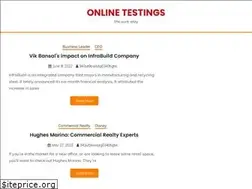Sites similar to onlinetestings.net