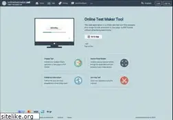 Sites similar to onlinetestmaker.net