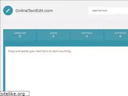 Sites similar to onlinetextedit.com